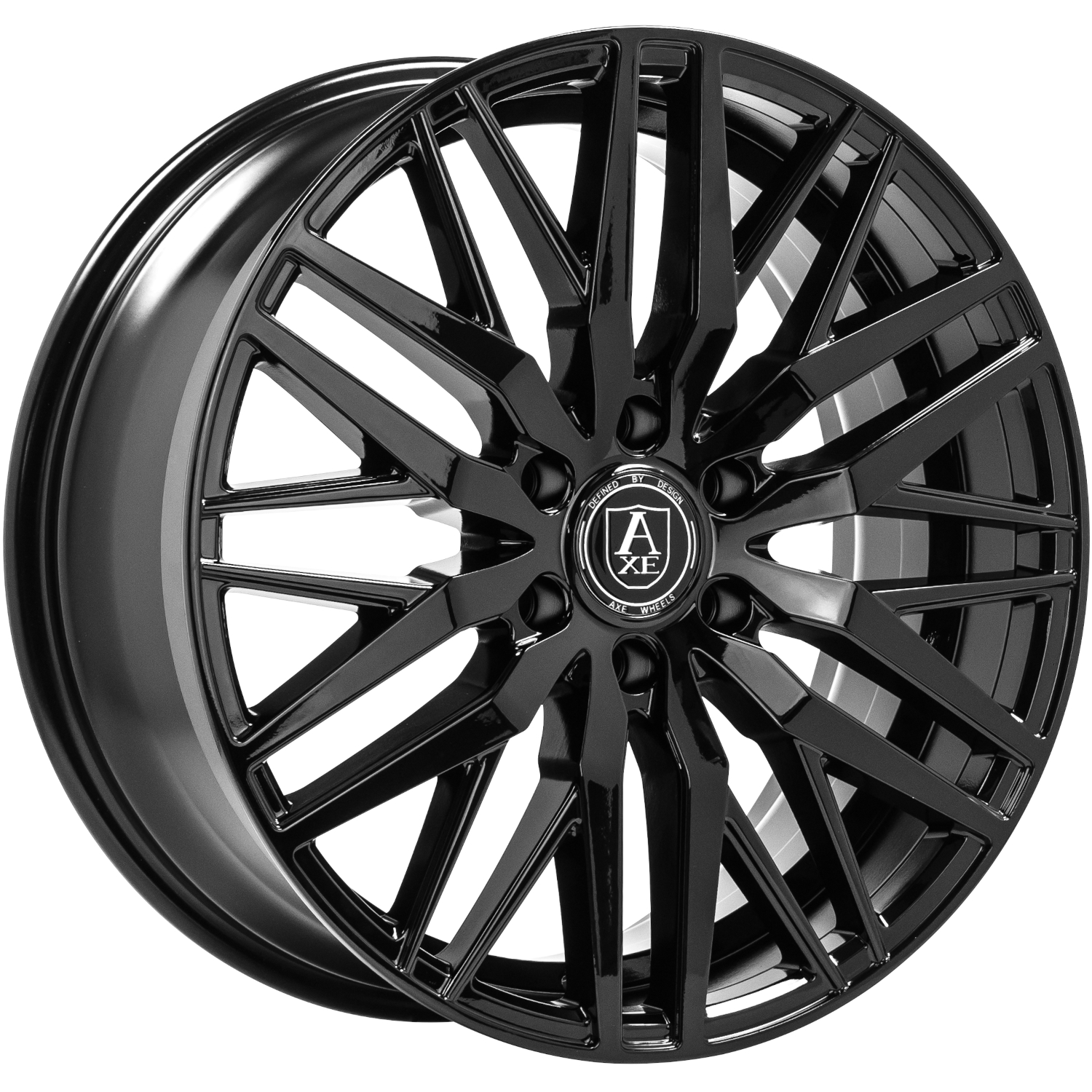 Gloss Black Axe EX30 Sprinter Wheels
