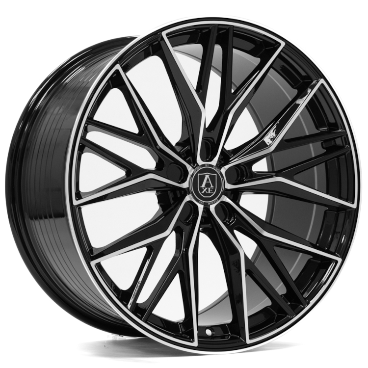 Black Machined Axe EX55 Wheels