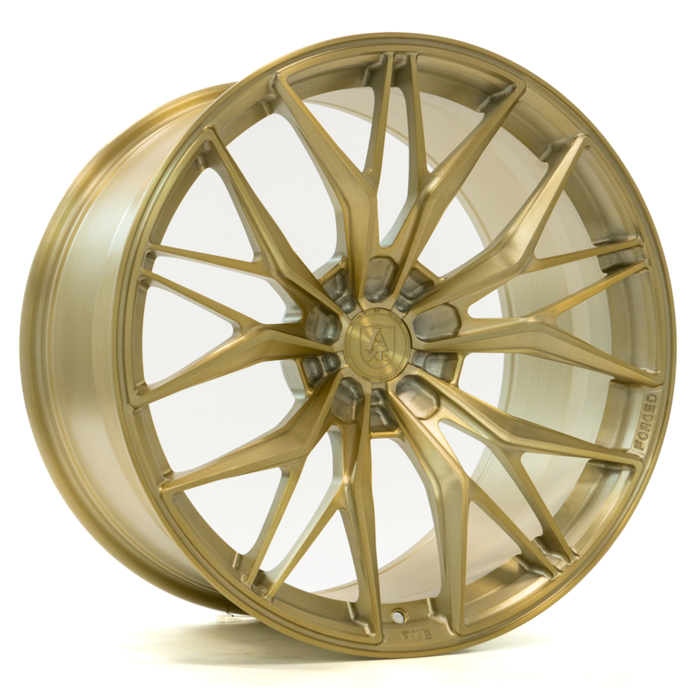 Bronze Brushed Axe Forged FF5 Wheels
