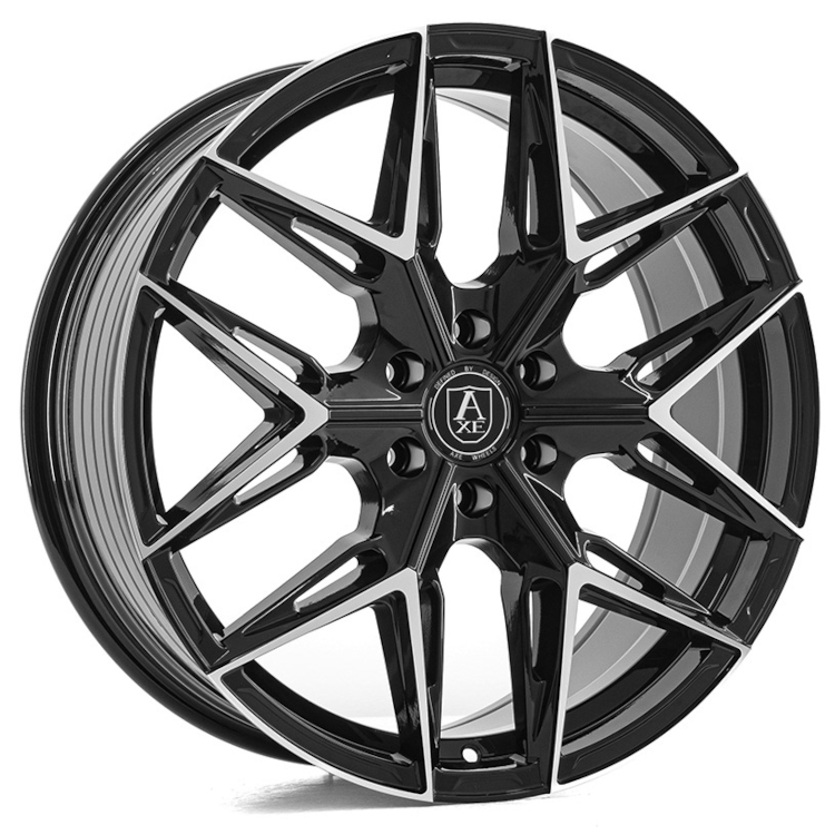 Black Milled Axe Offroad Hype Wheels