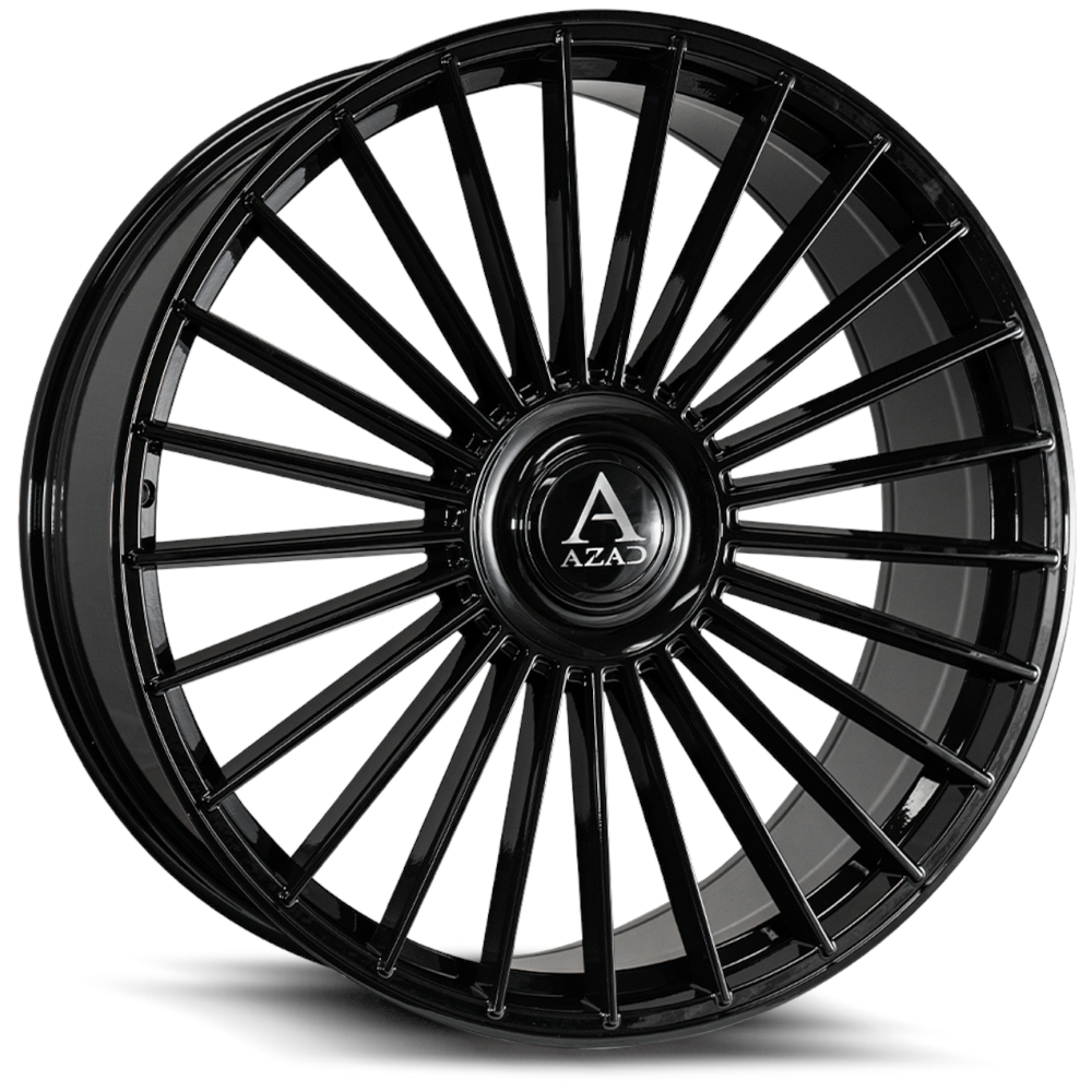 Gloss Black Azad AZ25 Wheels