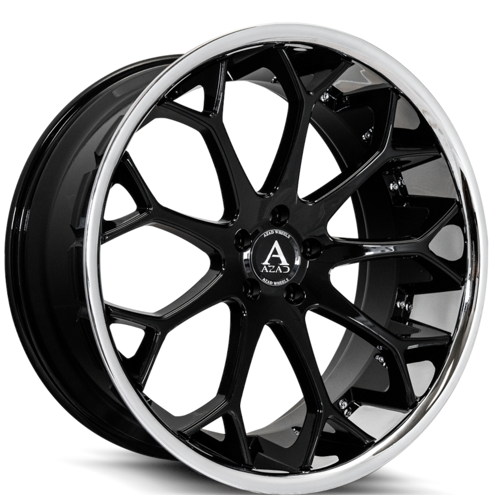 Gloss Black Azad AZ99 Wheels