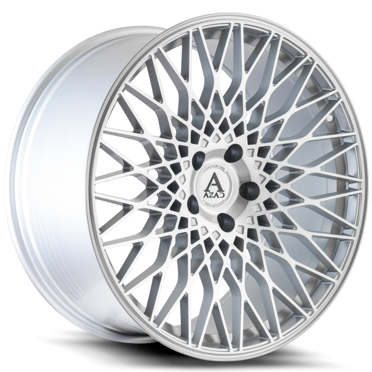 Brushed Silver Azad AZFF04 Wheels