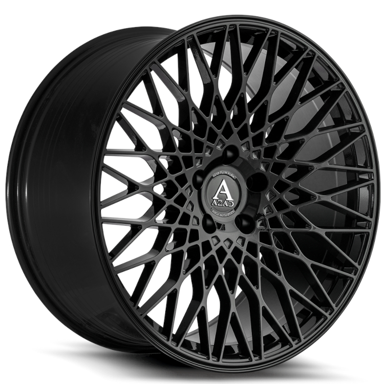 Gloss Black Azad AZFF04 Wheels