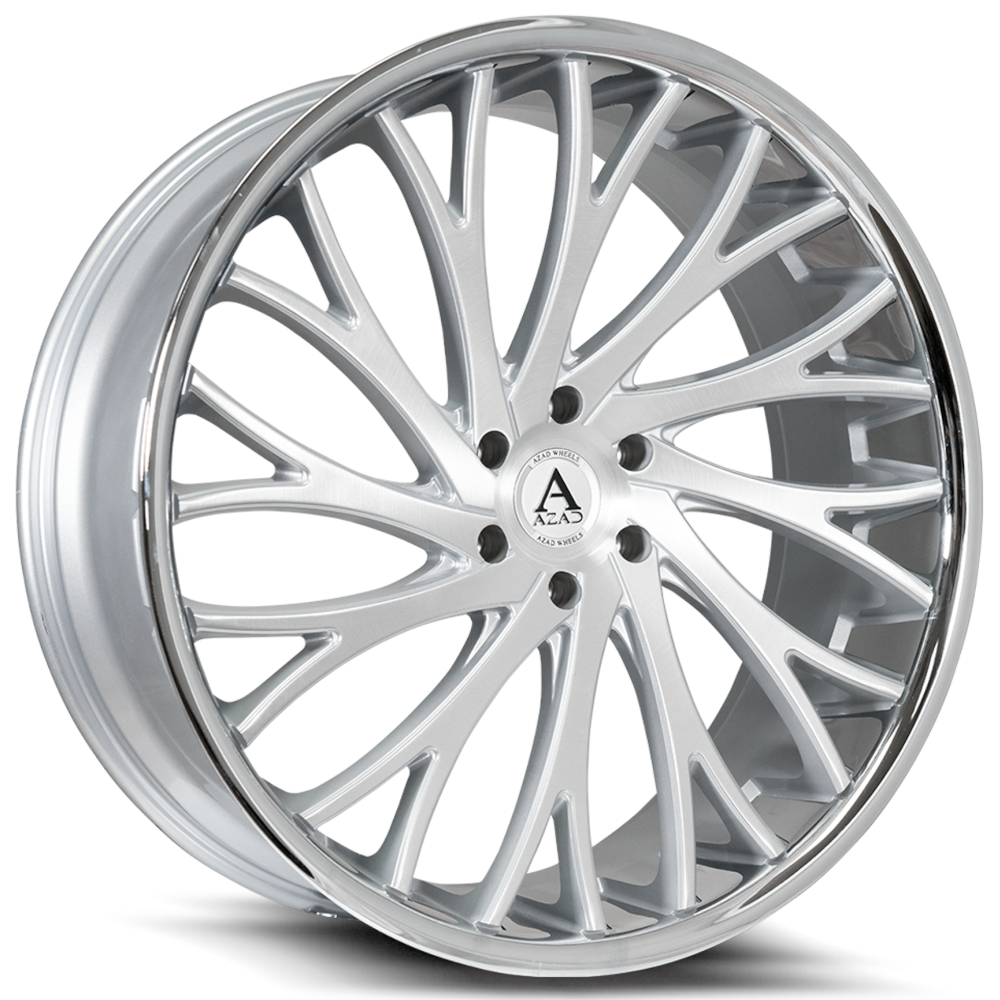 Brushed Silver Azad AZV01 Wheels