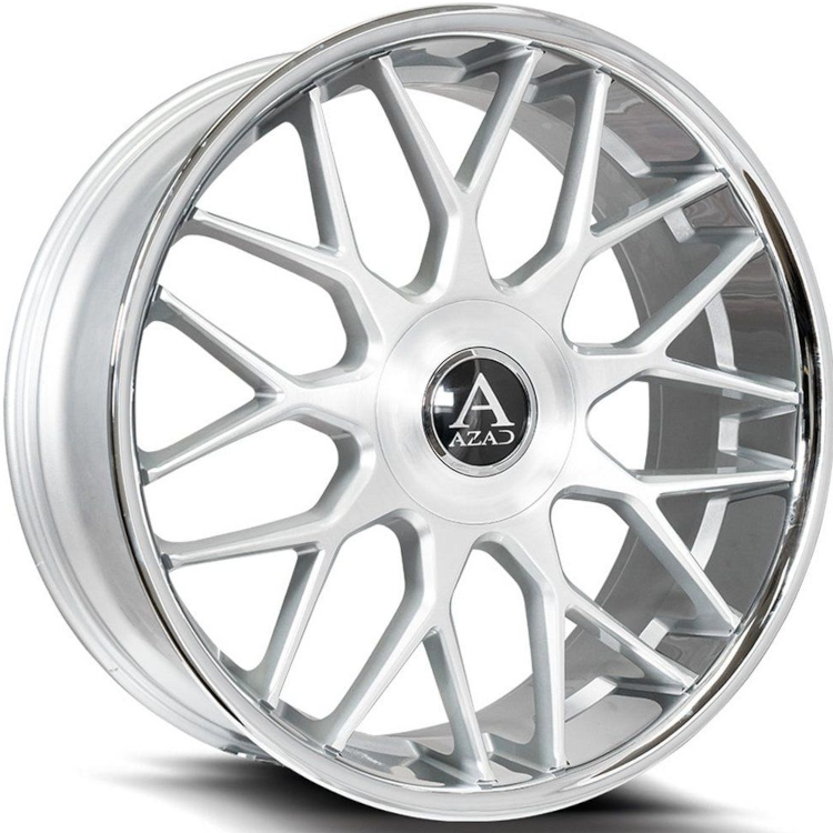 Brushed Silver Azad AZV02 Wheels