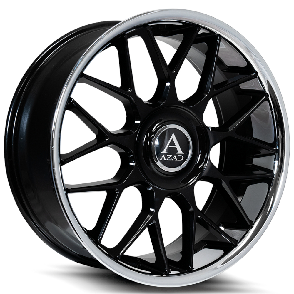 Gloss Black Azad AZV02 Wheels