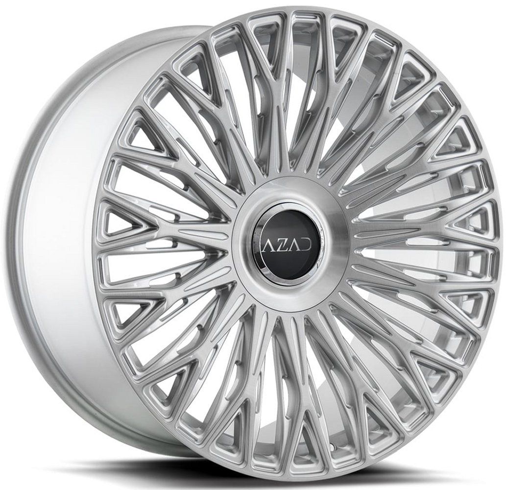 Brushed Silver Azad AZV03 Wheels