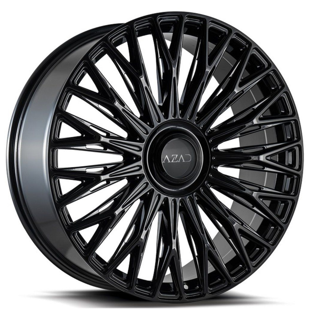 Gloss Black Azad AZV03 Wheels