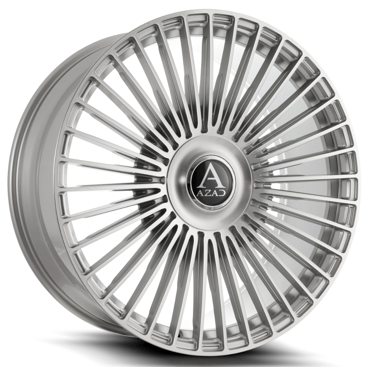Brushed SIlver Azad AZV04 Wheels