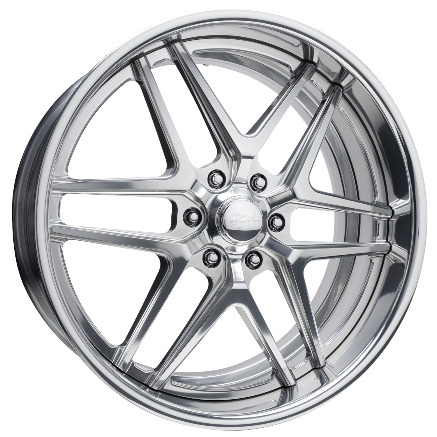 Polished Billet Specialties Tec 6 Wheels