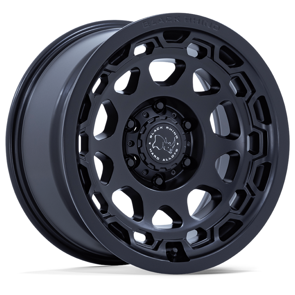 Matte Black Black Rhino Congo Wheels