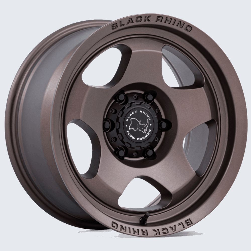 Burnt Bronze Black Rhino Sol Wheels