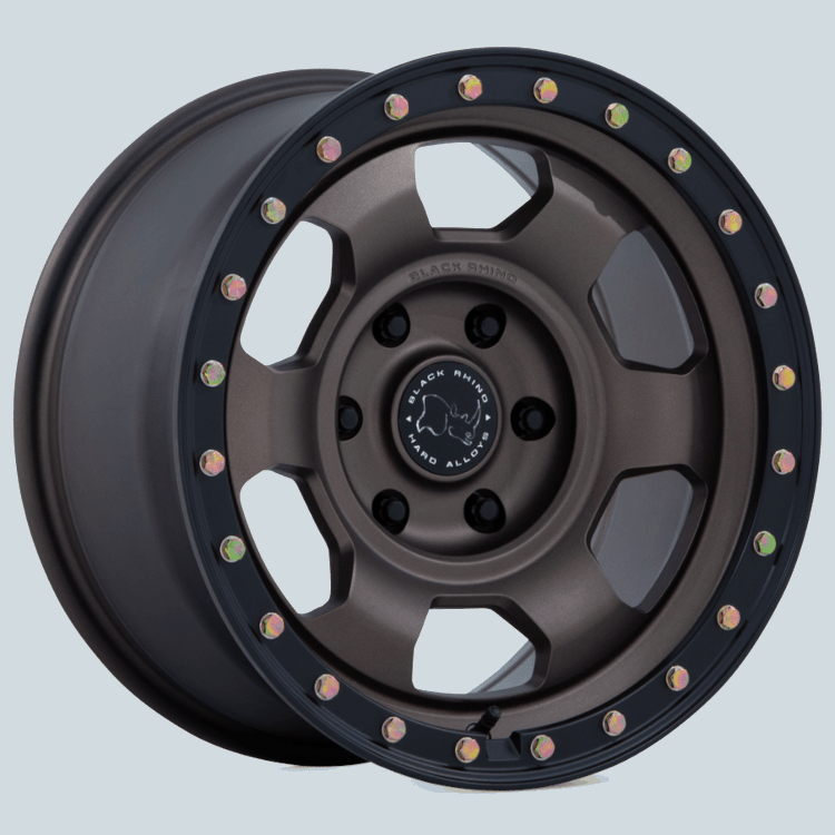 Bronze Black Black Rhino Trooper Wheels