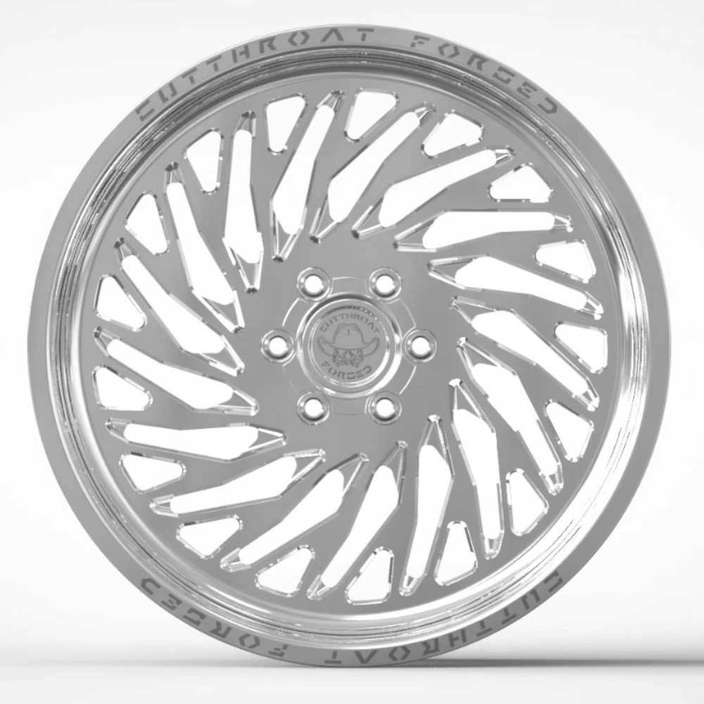 Polished Cutthroat Forged Cutthroats Wheels