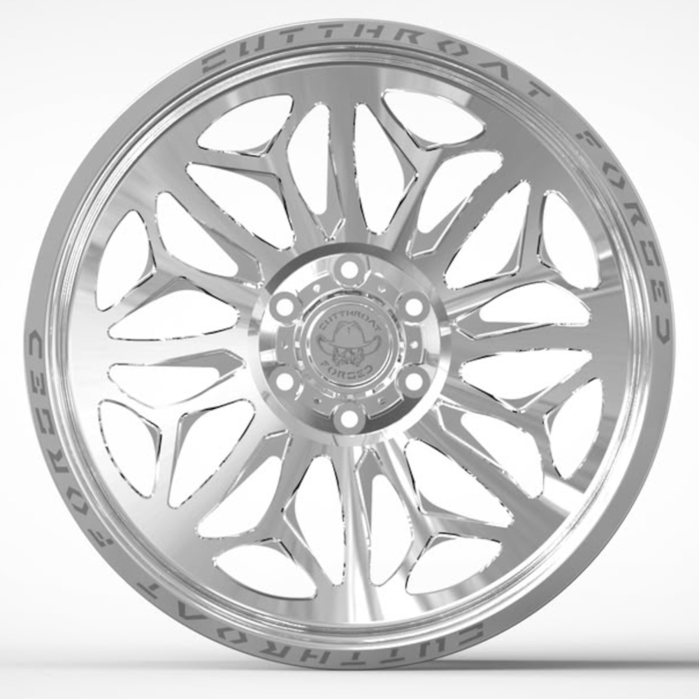 Polished Cutthroat Forged Desperado Wheels