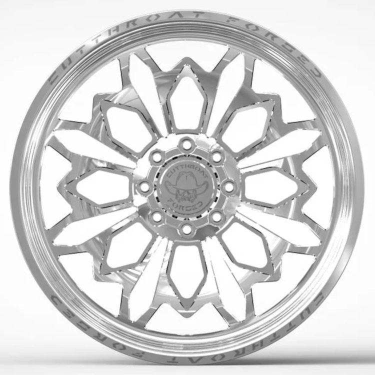 Polished Cutthroat Forged Judgement Wheels