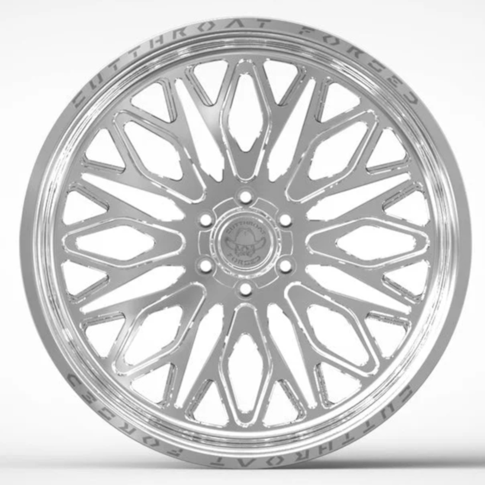 Polished Cutthroat Forged Reign Wheels