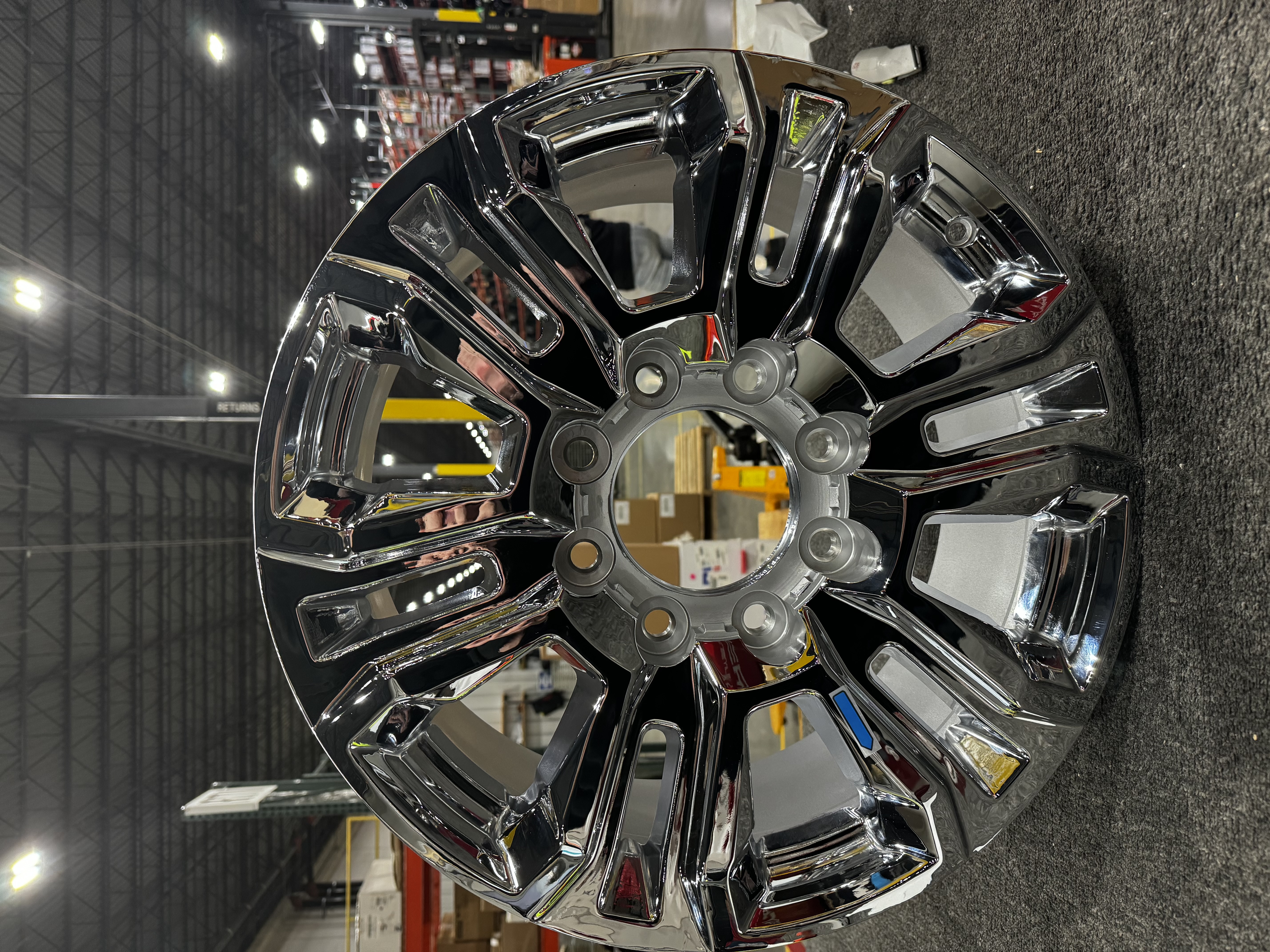 Blemished Single 20x8.5 Chrome Wheel 4Play OE Wheels CV70B 8x180 47 | eBay