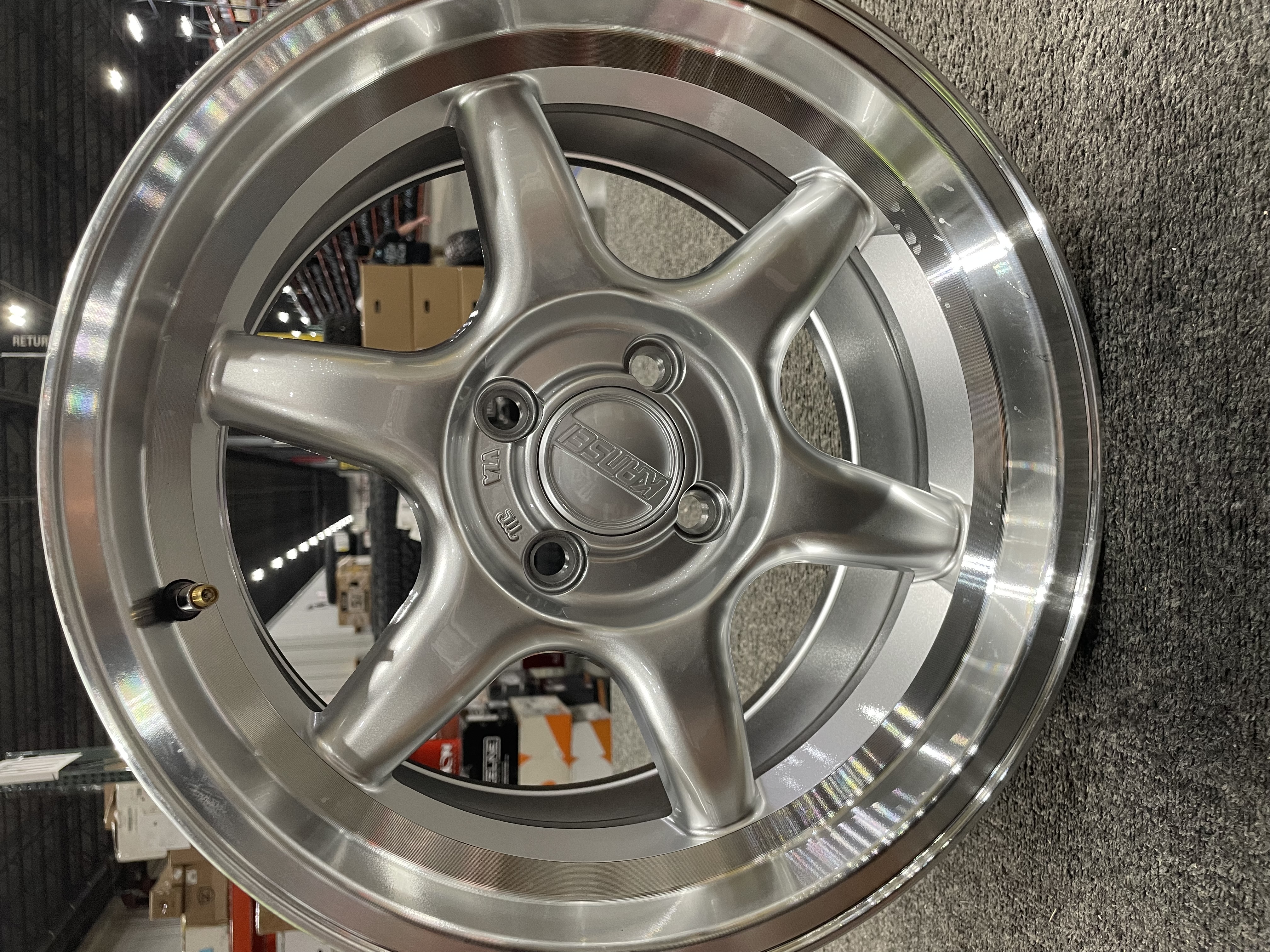 Blemished Single 15x8 Hypersilver Wheel Kansei Tandem K11H 4x100