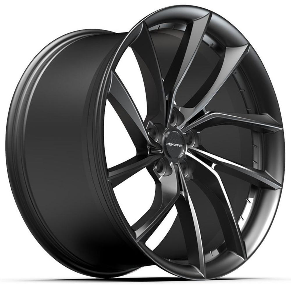 Matte Gray Defiant DF06 Wheels