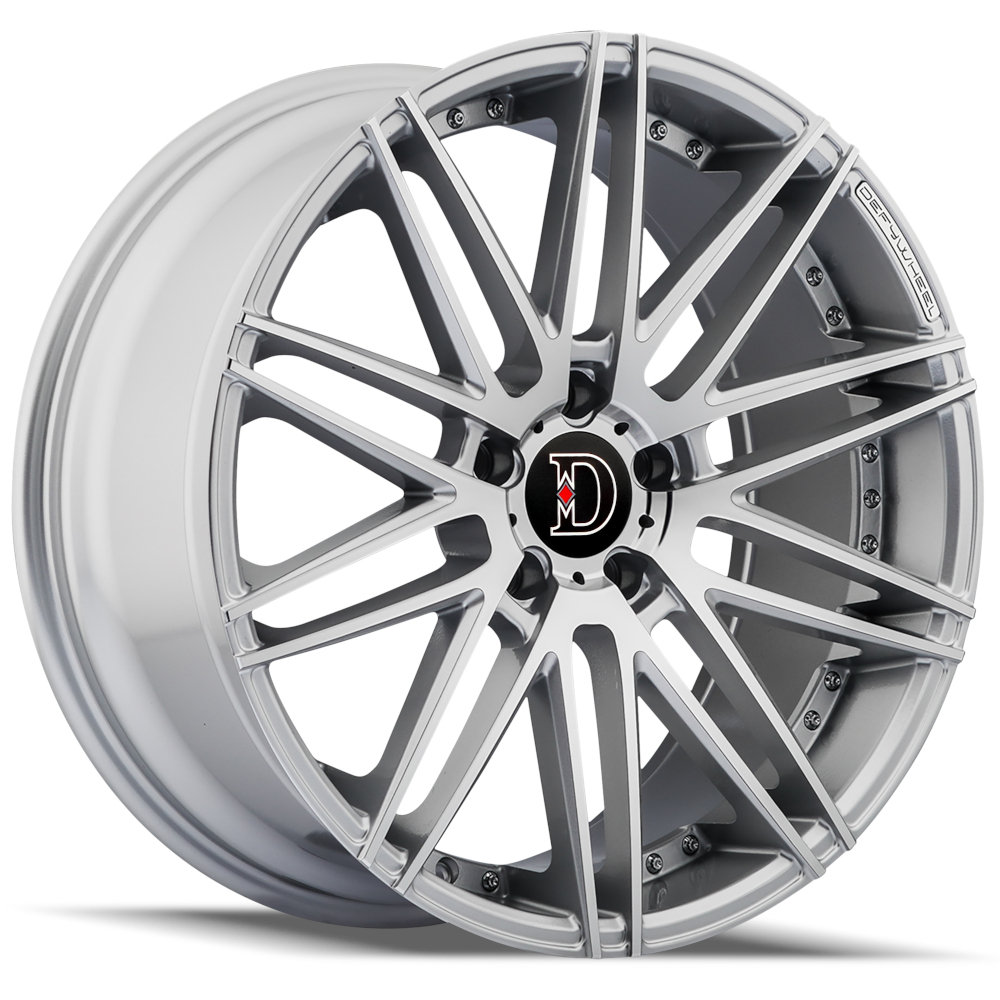 Silver Machined Defy D01 Wheels