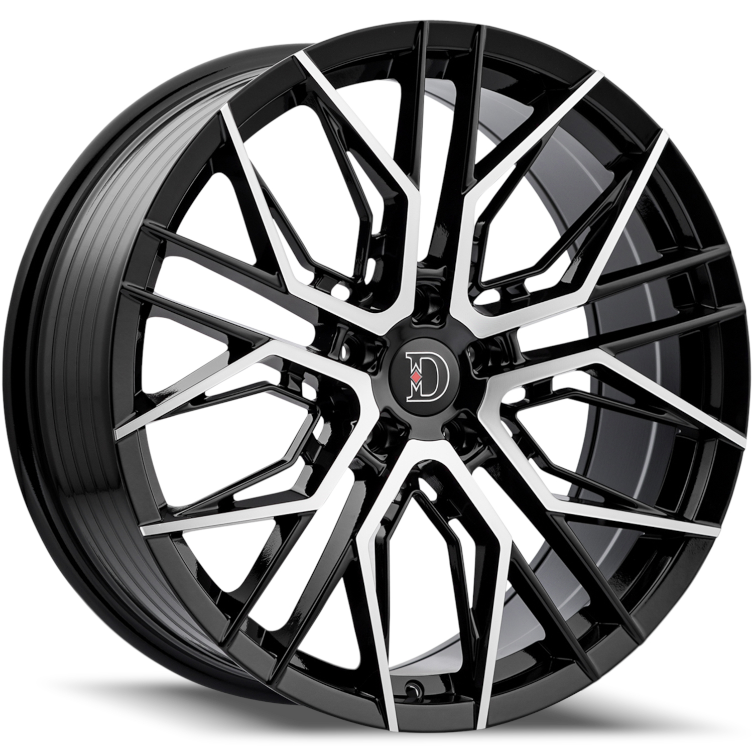 Black Machined Defy D05 Wheels