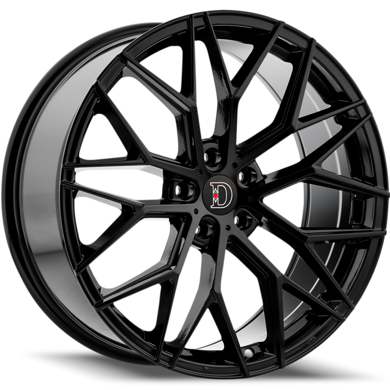 Gloss Black Defy D07 Wheels