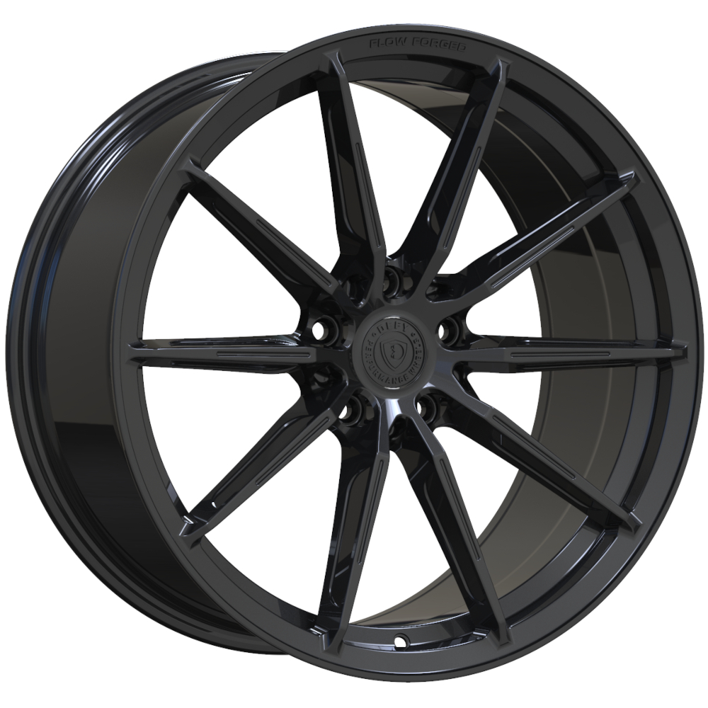 Gloss Black Defy D19 Wheels