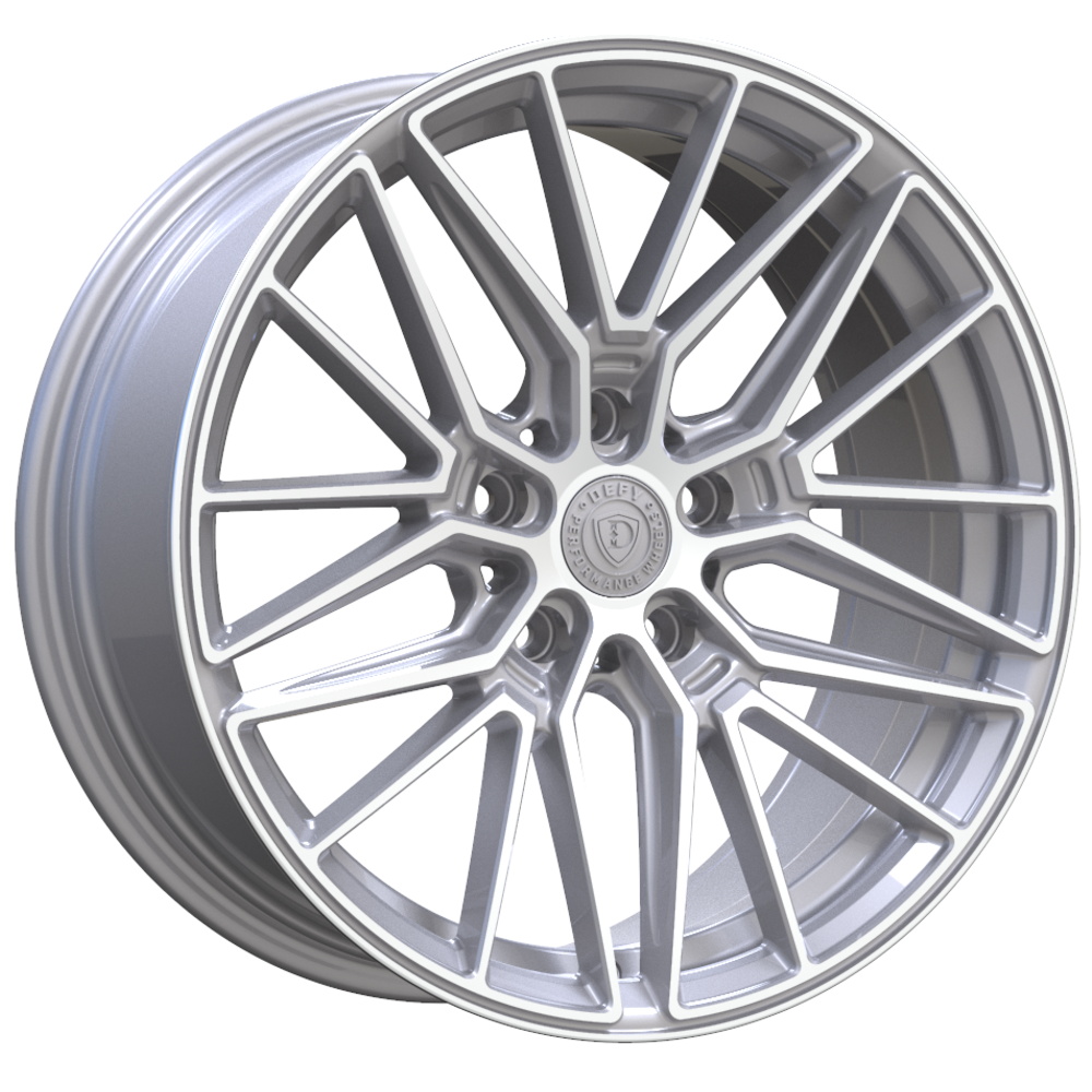 Silver Machined Defy D20 Wheels