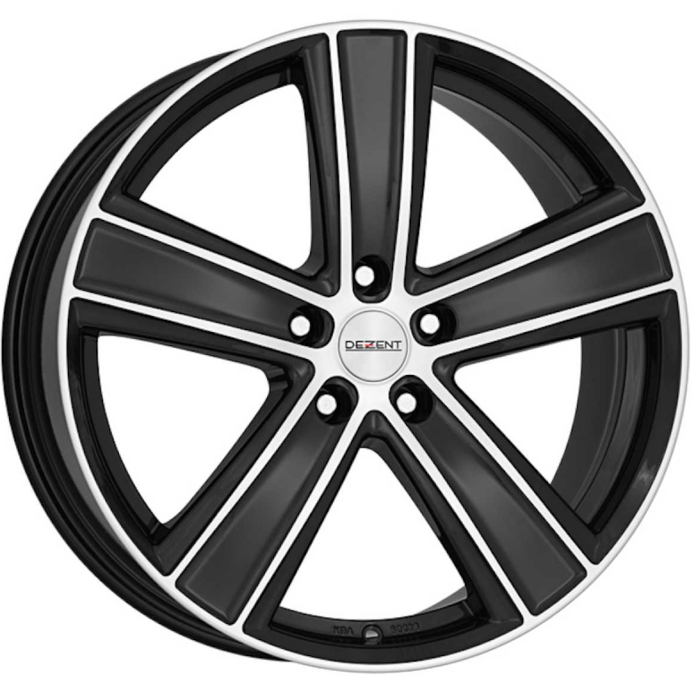 Black Polished Dezent TH Wheels