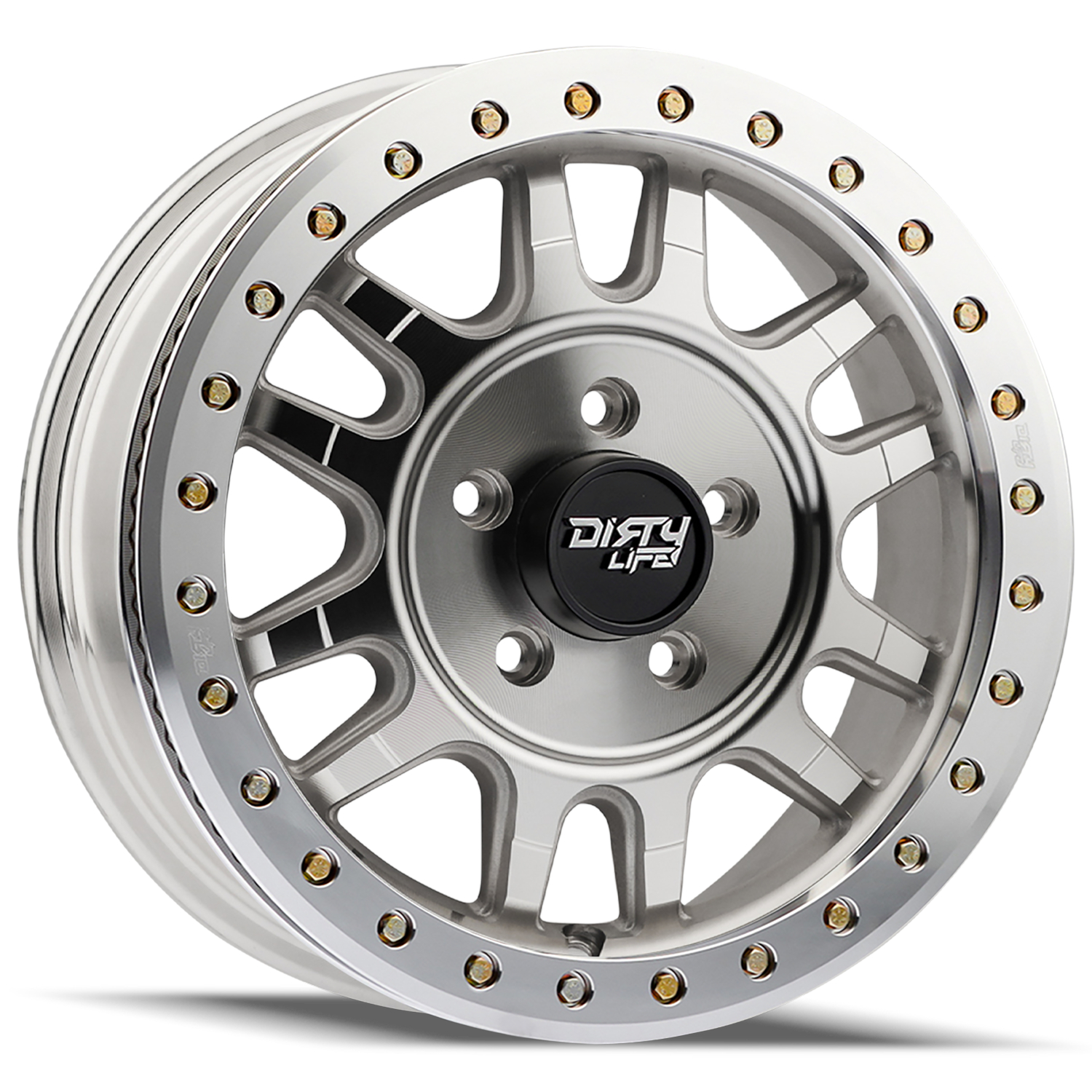 Machined Silver Dirty Life Canyon Pro Wheels