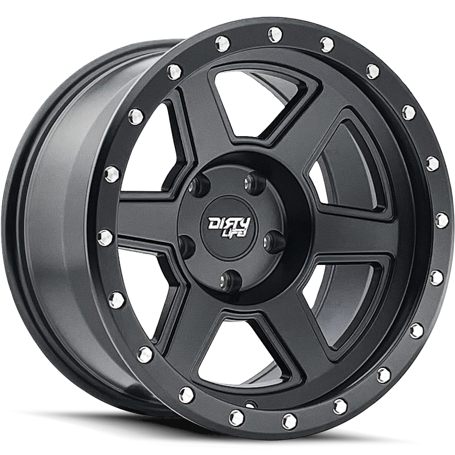 Compound Offsets Dirty Life Compound 17x9 -38 Matte Black | 9315-7973MB38 | Custom Offsets