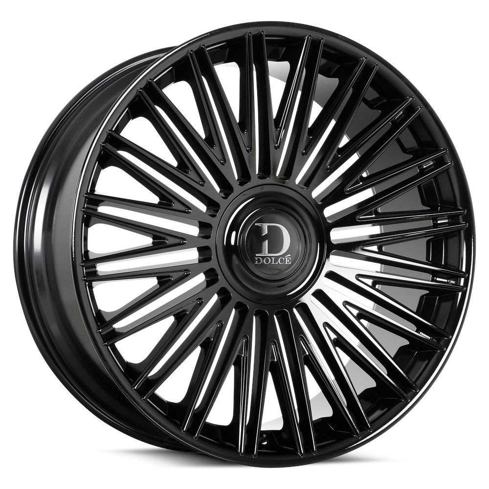 Gloss Black Dolce Luxury Vulto Wheels