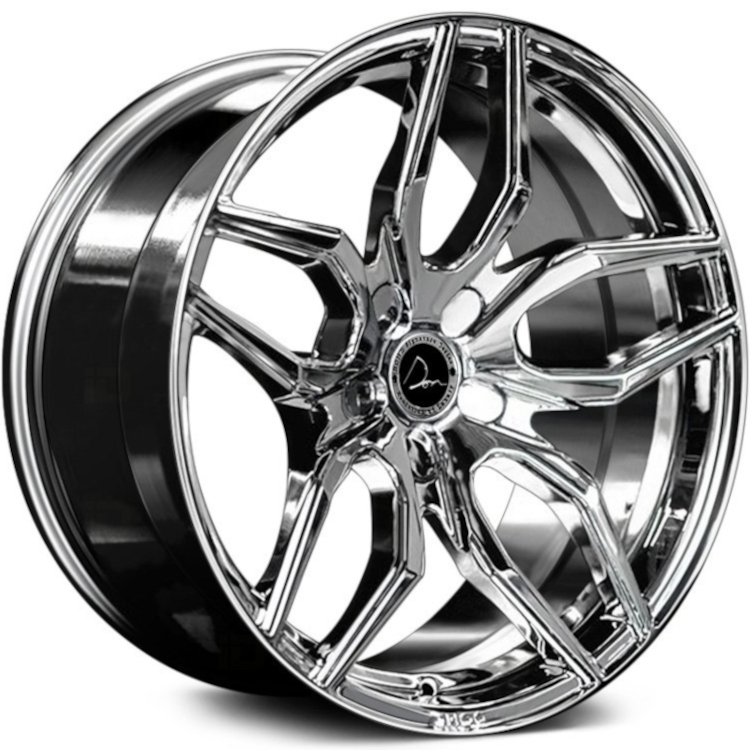 Chrome Donz Riina Wheels