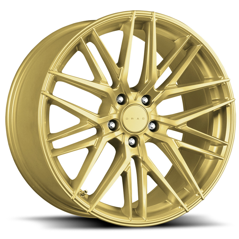 Gold Drag DR77 Wheels