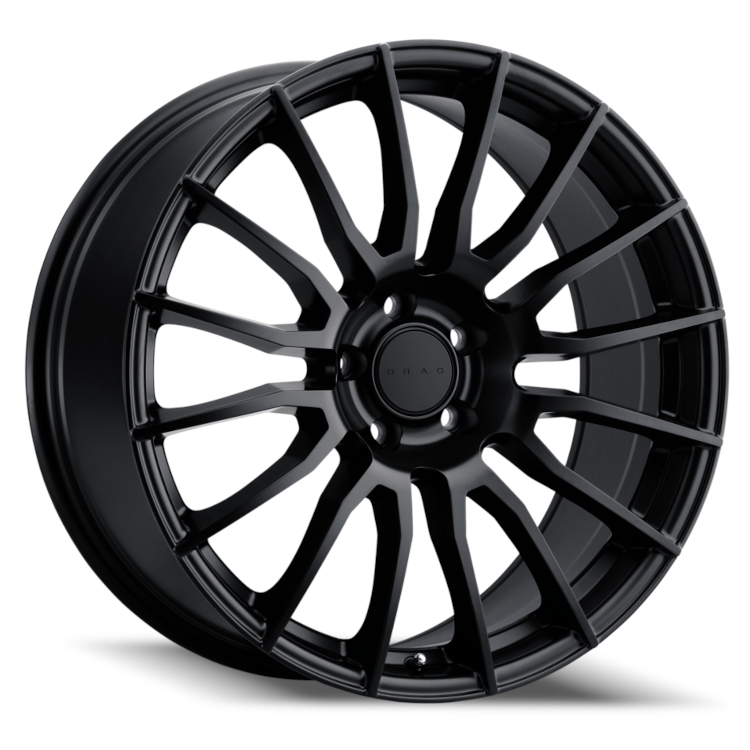 Flat Black Drag DR81 Wheels