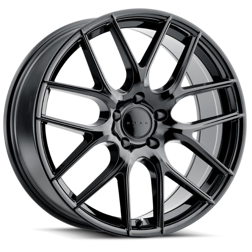 Gloss Black Drag DR84 Wheels