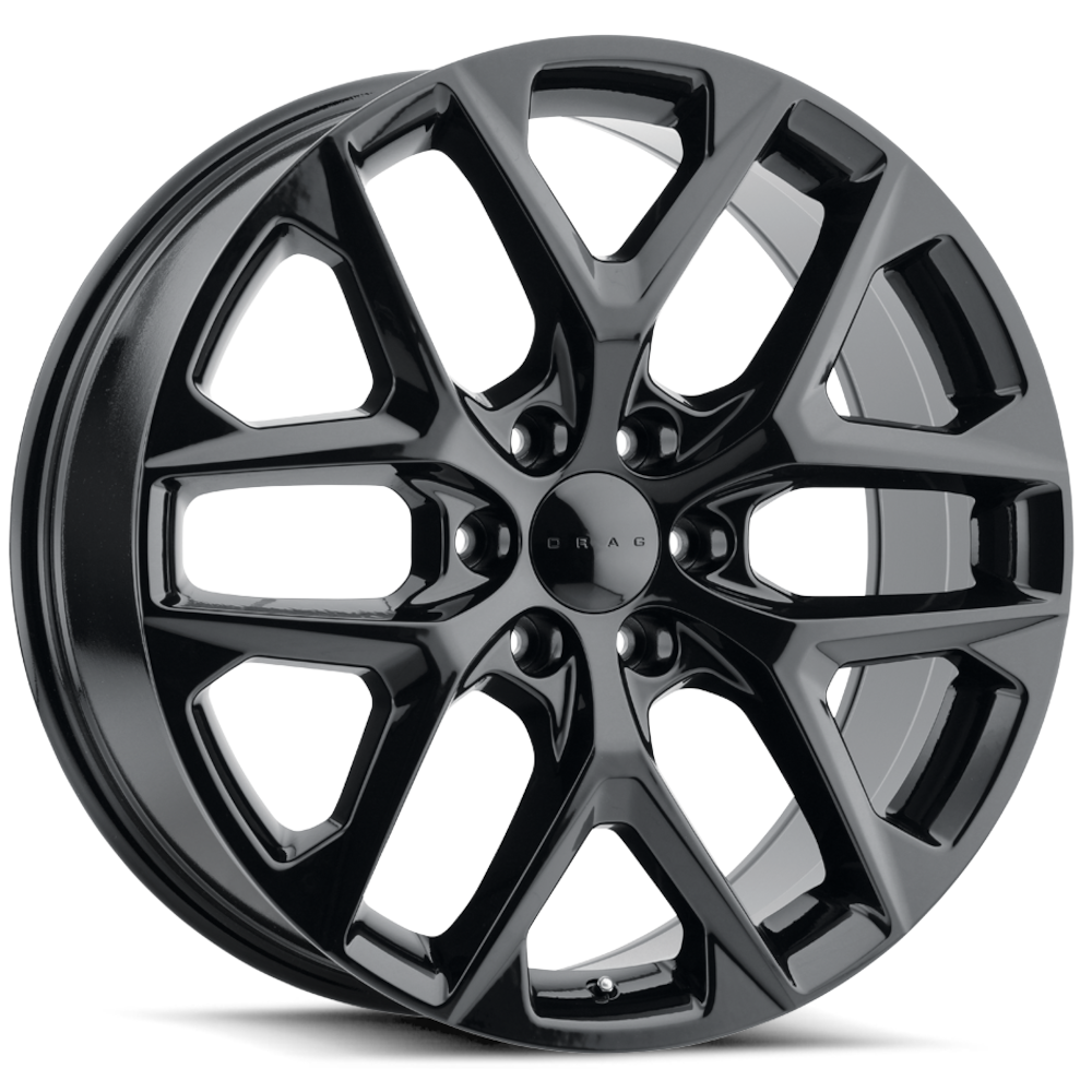 Gloss Black Drag DR85 Wheels