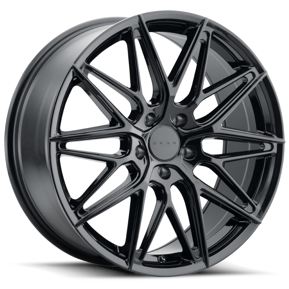 Gloss Black Drag DR88 Wheels