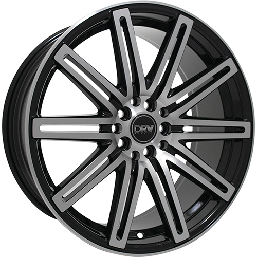 Black Machined DRW D13 Wheels