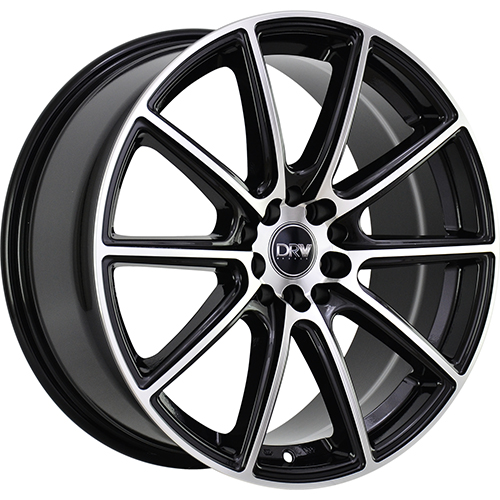 Black Machined DRW D16 Wheels