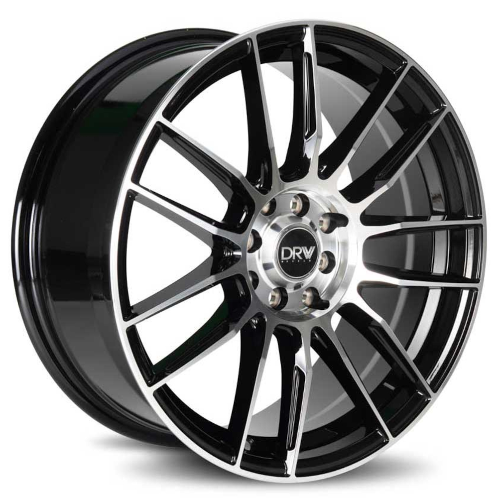 Black Machined DRW D22 Wheels