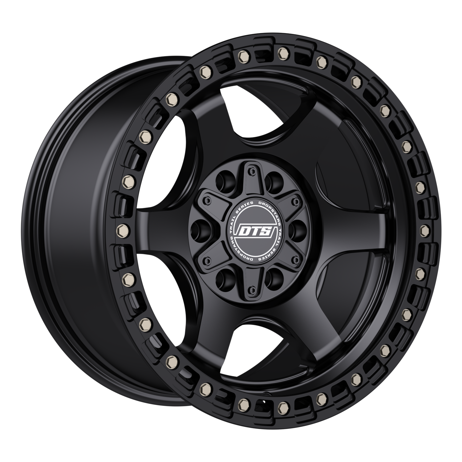 Satin Black DTS 604SB Wheels