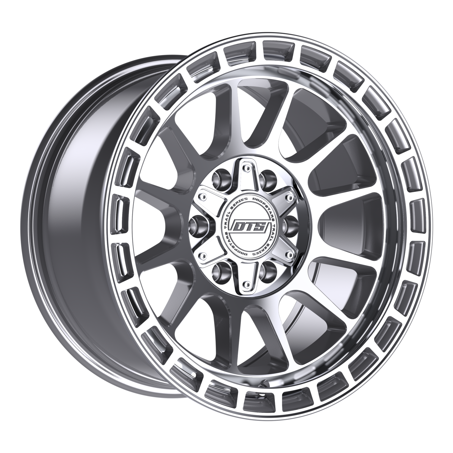 Machined Silver DTS 606MS Wheels