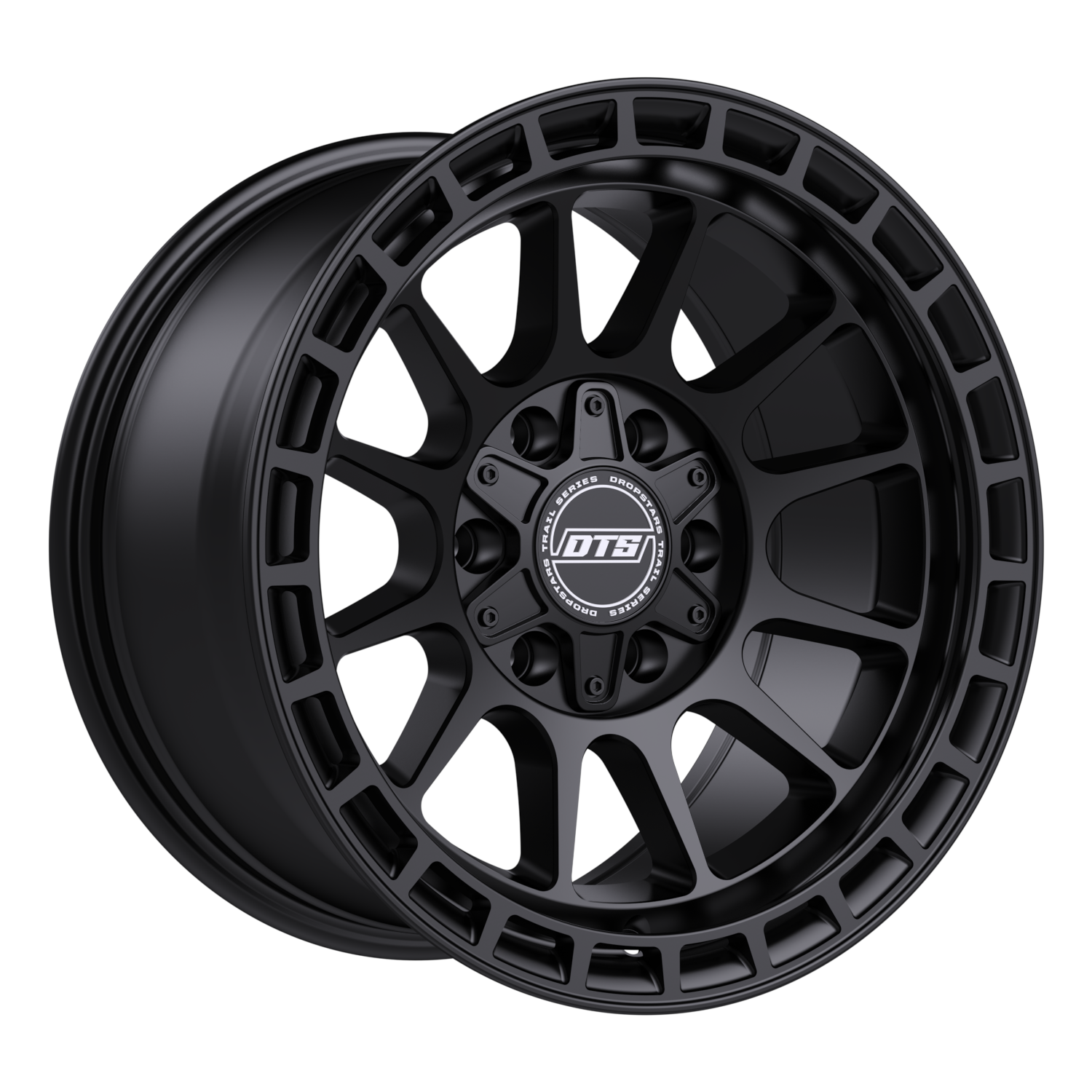 Satin Black DTS 606SB Wheels