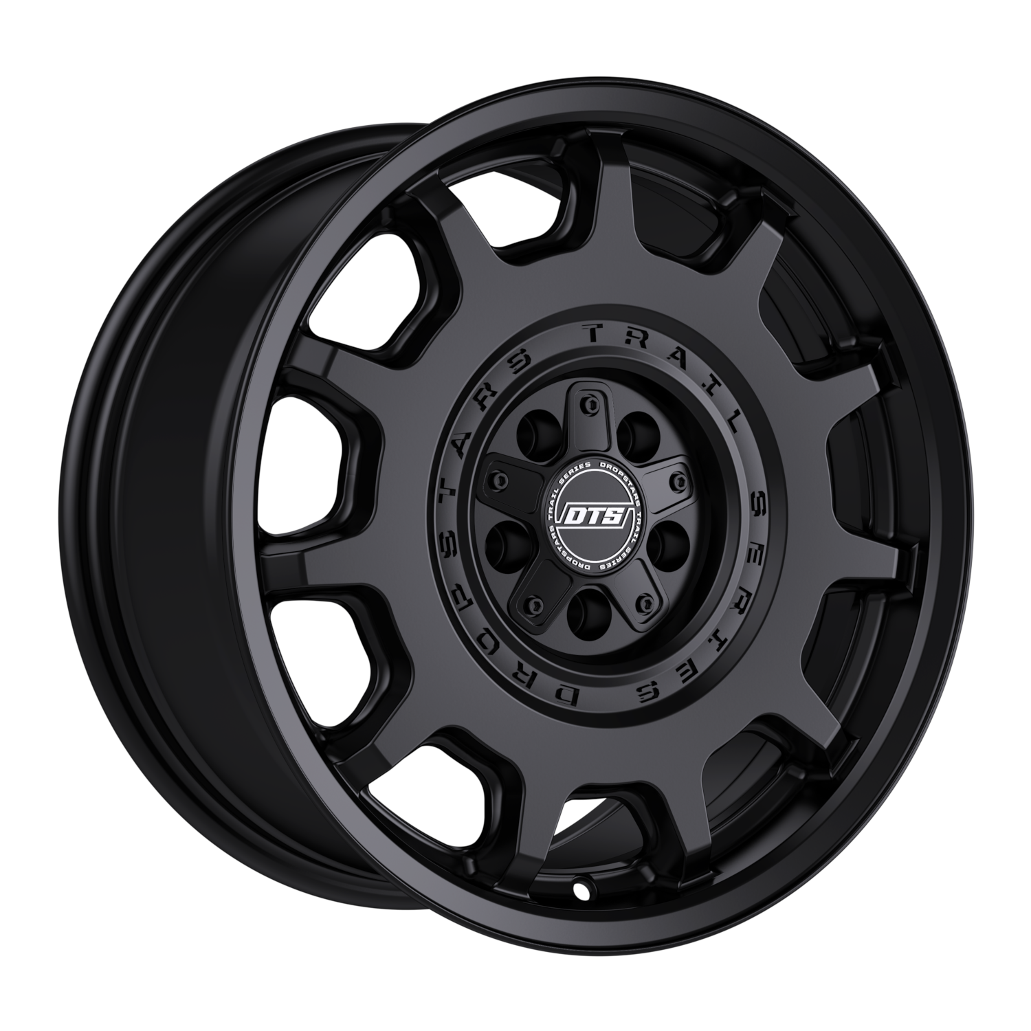 Satin Black DTS 607SB Wheels