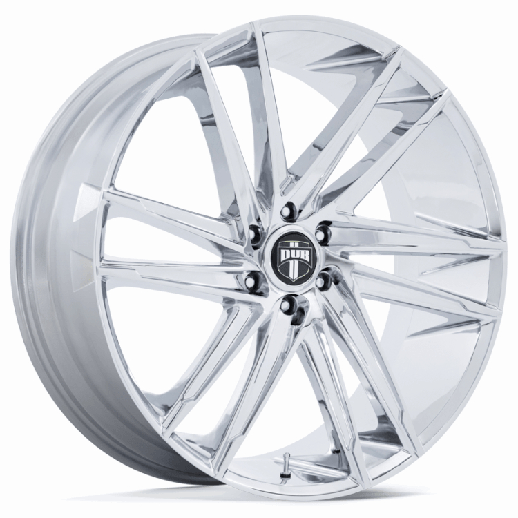 Chrome DUB Blaze Wheels