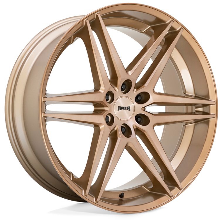 Bronze DUB Dirty Dog Wheels