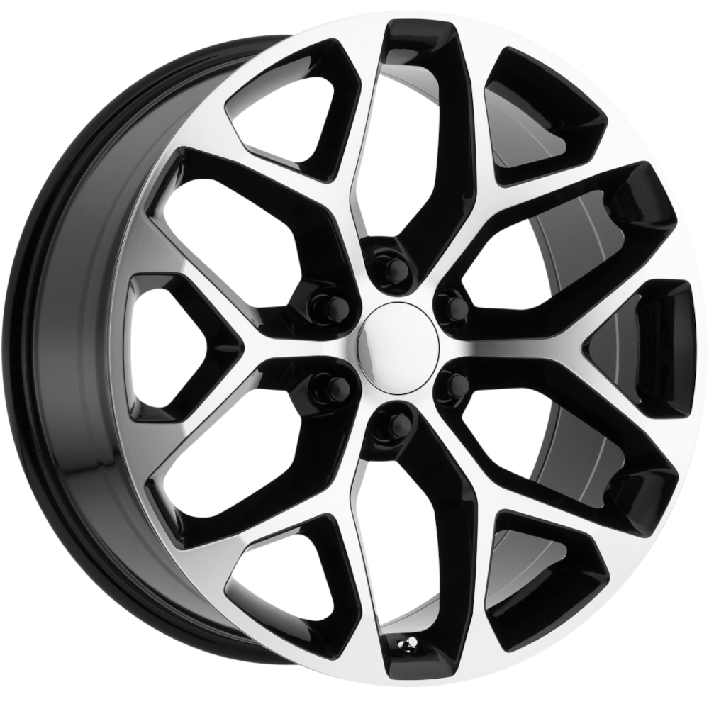Machined Black Eclipse Replica 348 Wheels